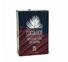Уголь COCOLOCO (25mm) - 1KG - 72 BRICKS
